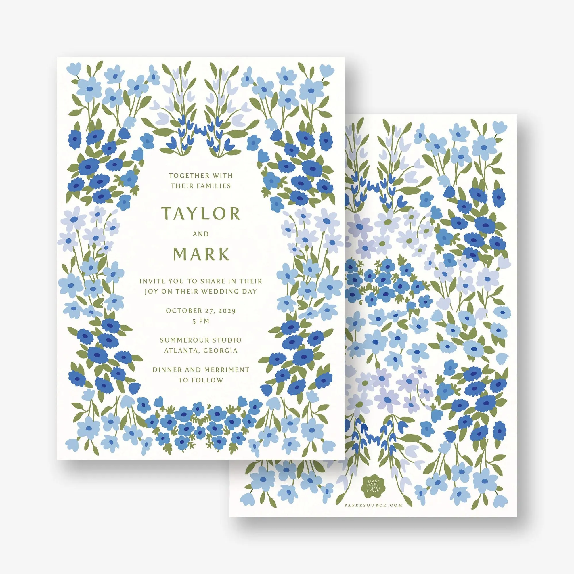 Cottage Garden Wedding Invitation sold by Paper Source product image thumbnail 2
