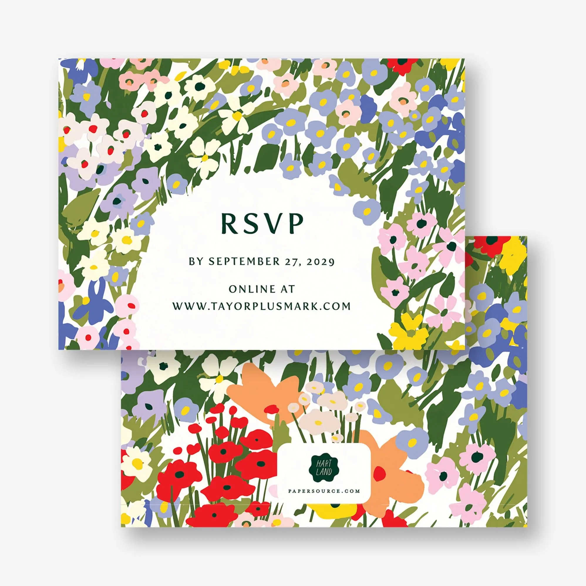 Wildflower Response Card sold by Paper Source product image thumbnail 3