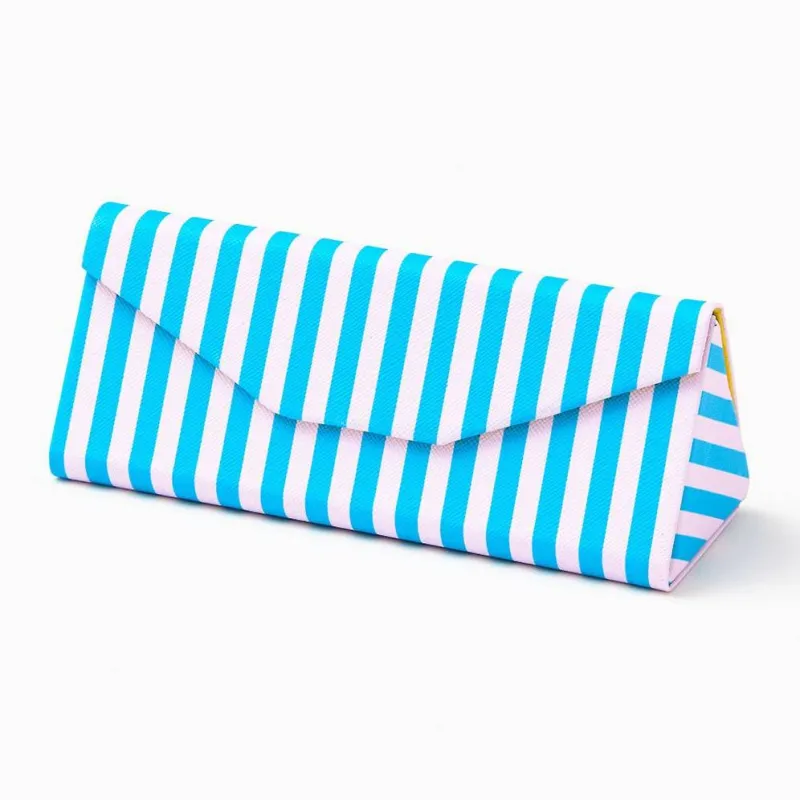Striped Sunglasses Case made by Paper Source