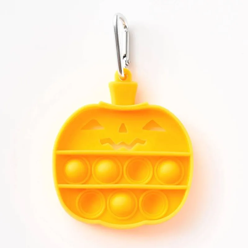 Pumpkin Popper Keychain made by Paper Source