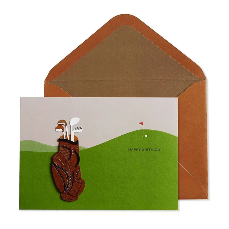 Golf Birthday Card made by Paper Source