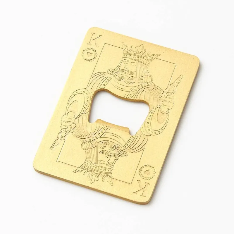 Playing Card Bottle Opener made by Paper Source