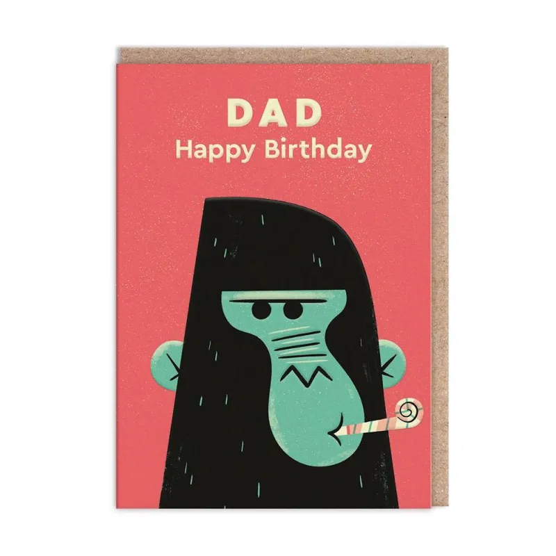 Dad Gorilla Birthday Card made by Paper Source