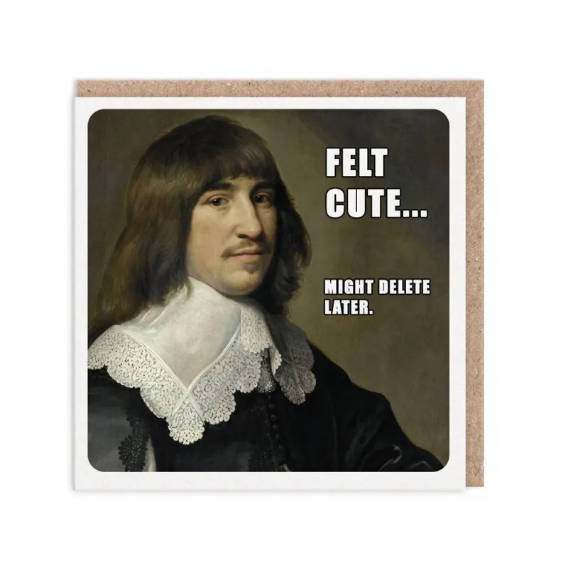 Felt Cute Greeting Card sold by Paper Source