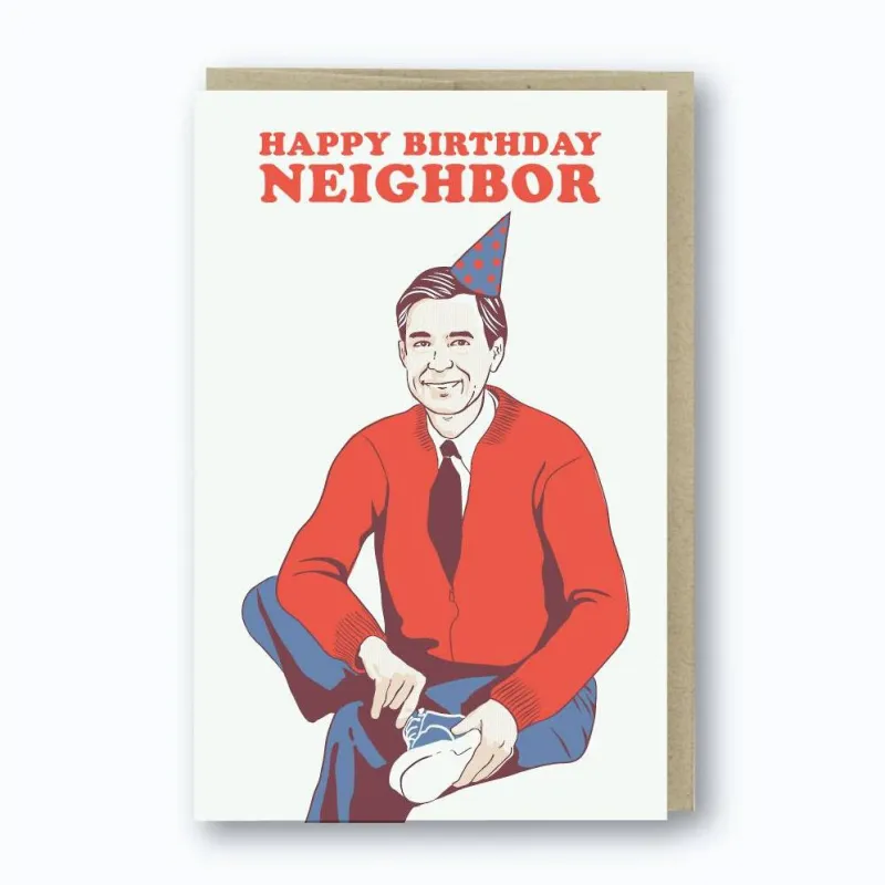 Happy Birthday Neighbor Card sold by Paper Source