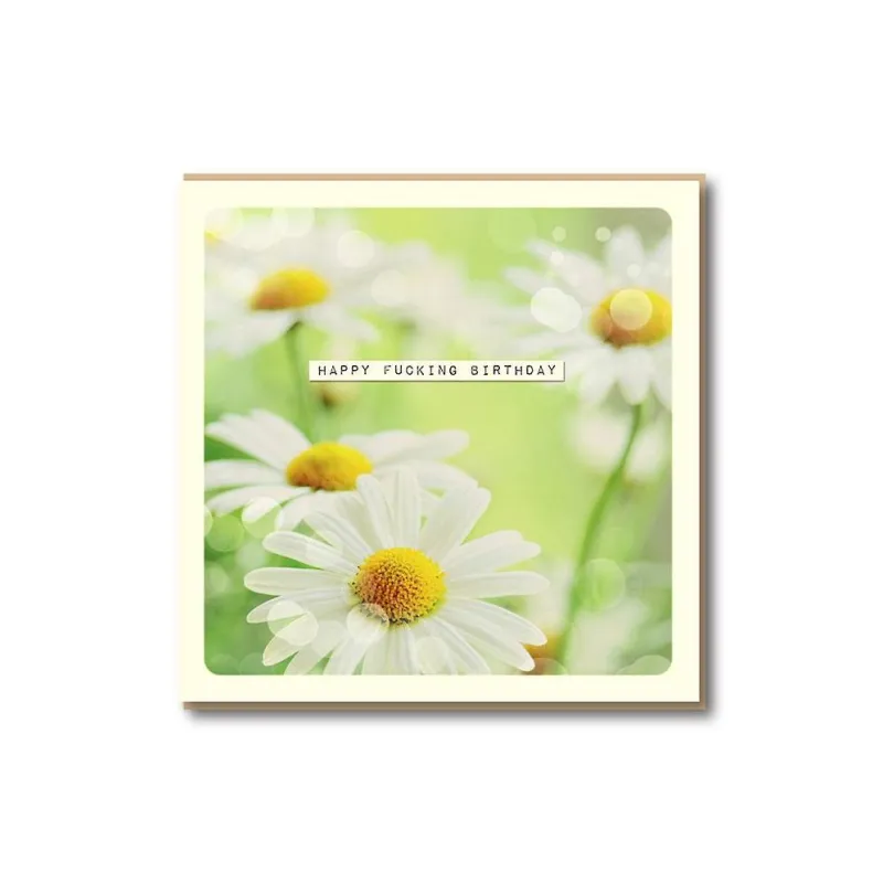 Happy F'ing Birthday Card made by Paper Source