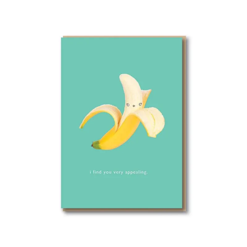Appealing Banana Love Card made by Paper Source