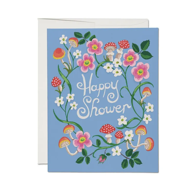 Woodland Wishes Wedding Shower Card sold by Paper Source