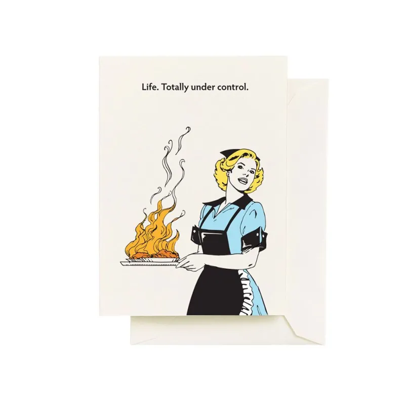 Life Under Control Friendship Card made by Paper Source