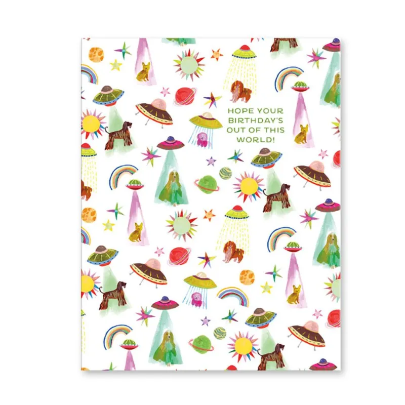 Out of This World Birthday Card made by Paper Source