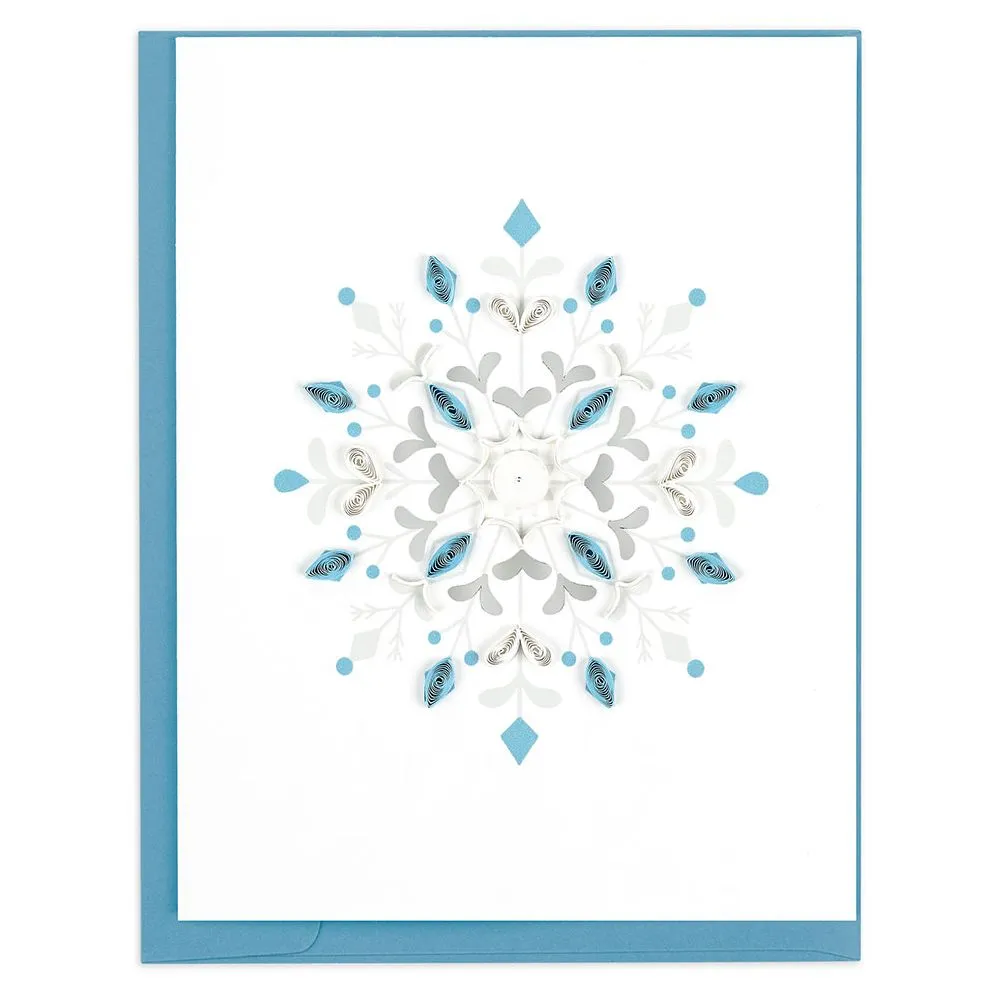 Quilling Winter Snowflake Stationery Set sold by Paper Source product image thumbnail 4