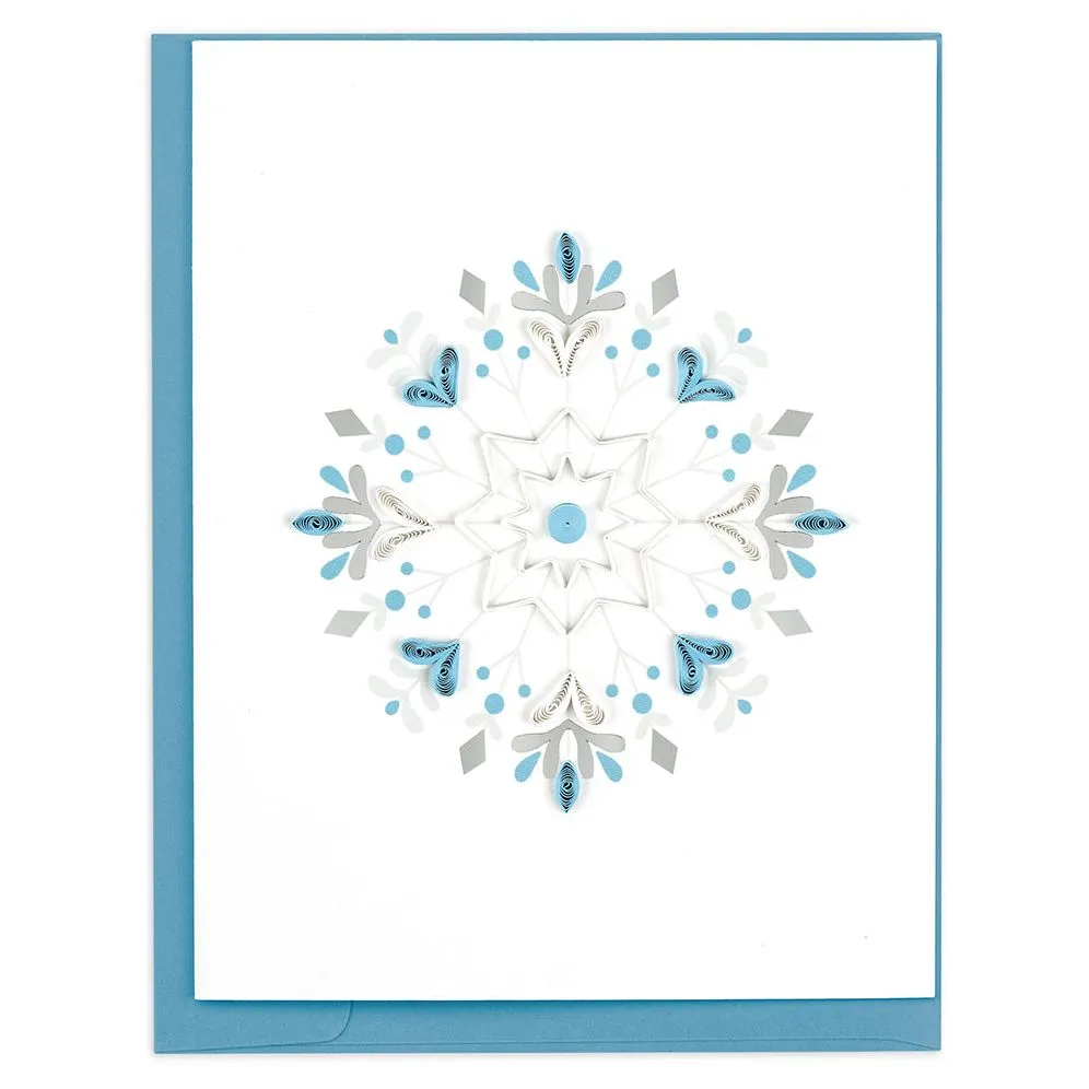 Quilling Winter Snowflake Stationery Set sold by Paper Source product image thumbnail 5