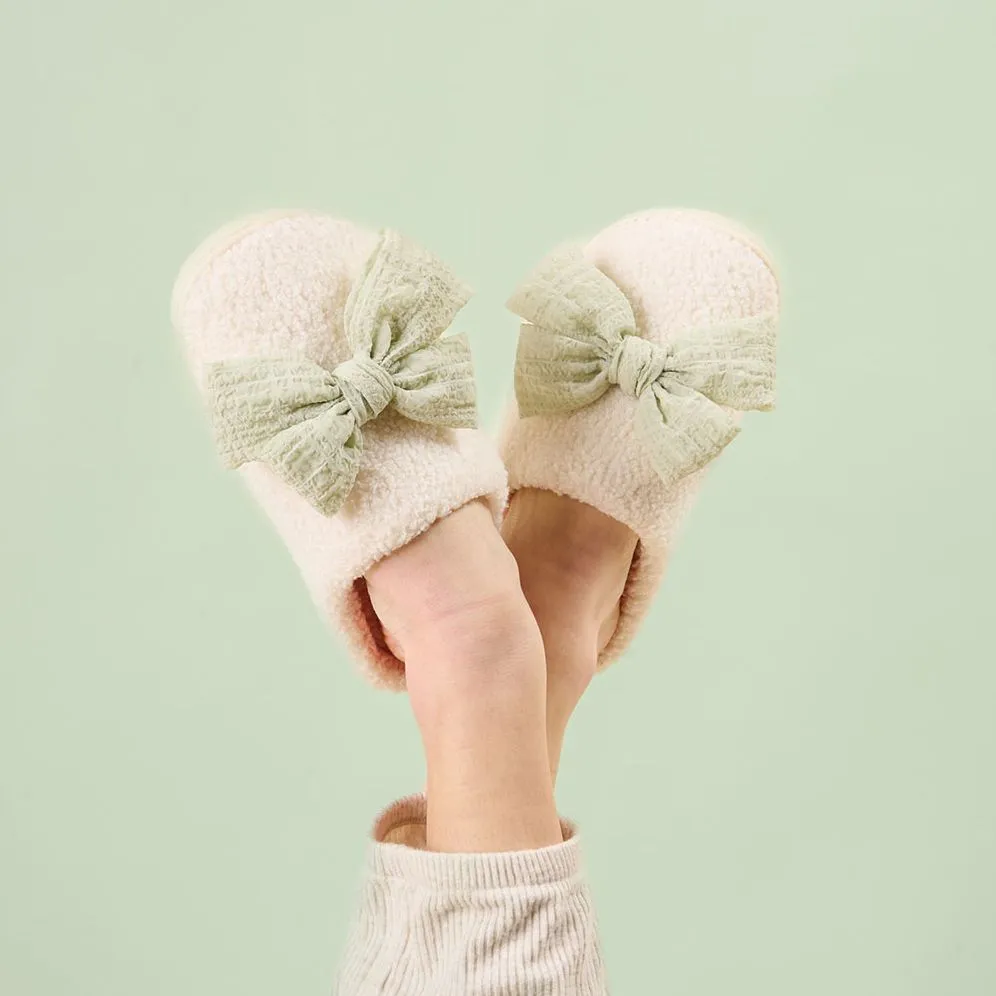 Betty Bow Sage Slippers sold by Paper Source product image thumbnail 2
