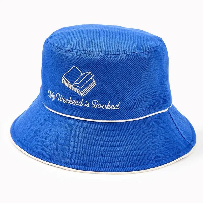 Weekend is Booked Hat made by Paper Source