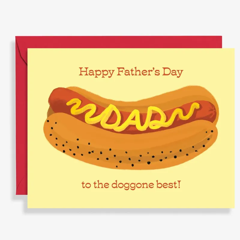 Doggone Best Father's Day Card made by Paper Source