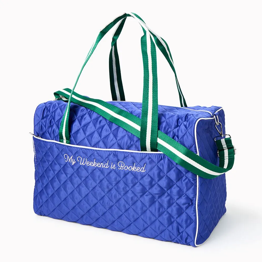 Weekend is Booked Overnight Bag sold by Paper Source product image thumbnail 2