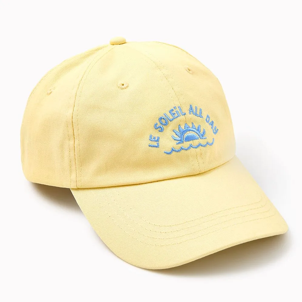 Le Soleil Baseball Hat sold by Paper Source product image thumbnail 2