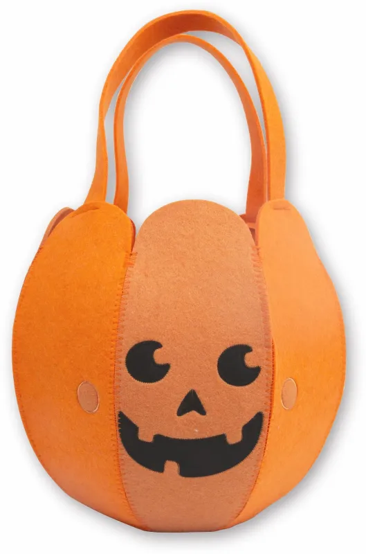 Happy Pumpkin Felt Tote made by Paper Source