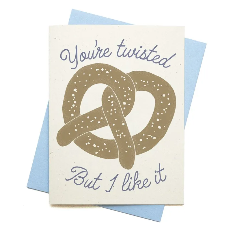 Twisted Pretzel Friendship Card made by Paper Source