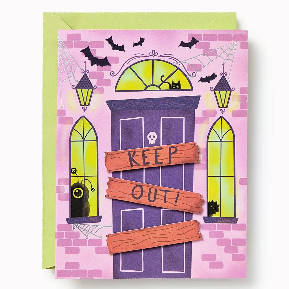Monster House Halloween Card sold by Paper Source