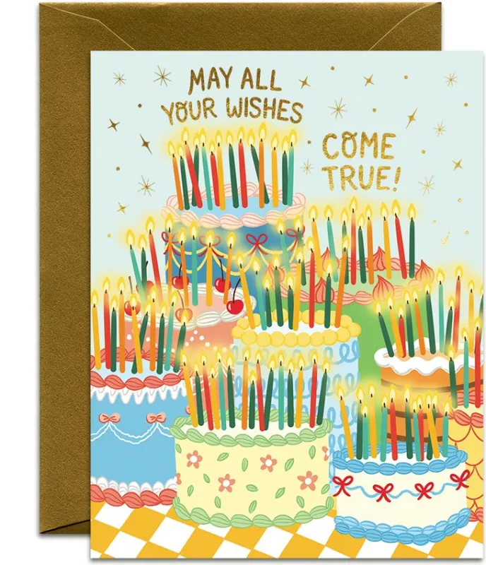 Many Wishes Birthday Card made by Paper Source