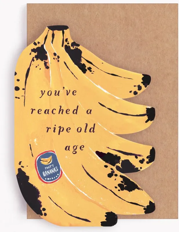 Ripe Age Birthday Card made by Paper Source
