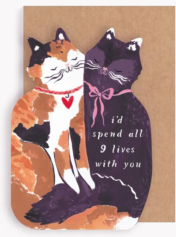Nine Lives Birthday Card made by Paper Source