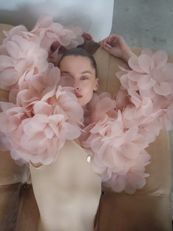 Бомбер Soft Peony нюдовий sold by PASKAL