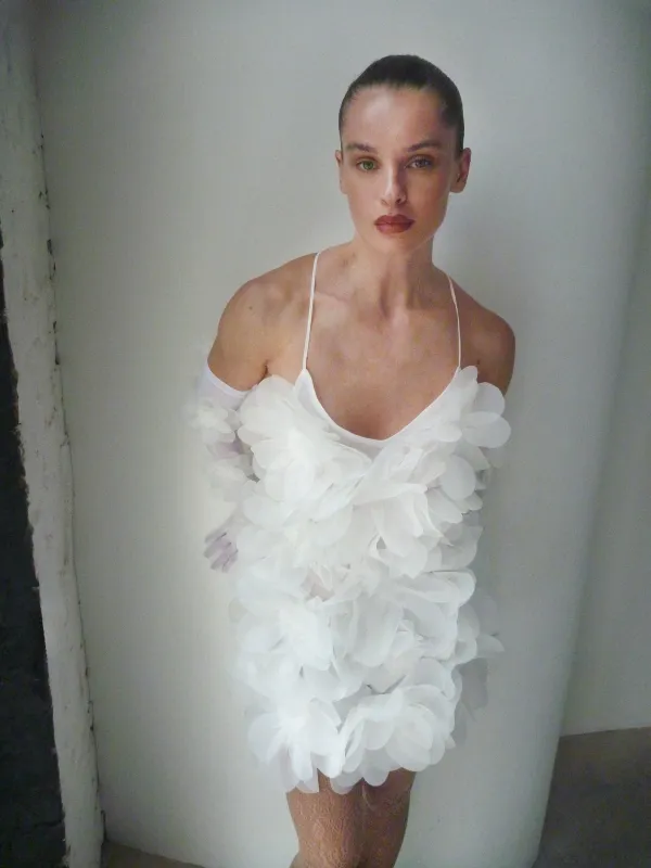 Сукня Peony Passion молочно-біла made by PASKAL