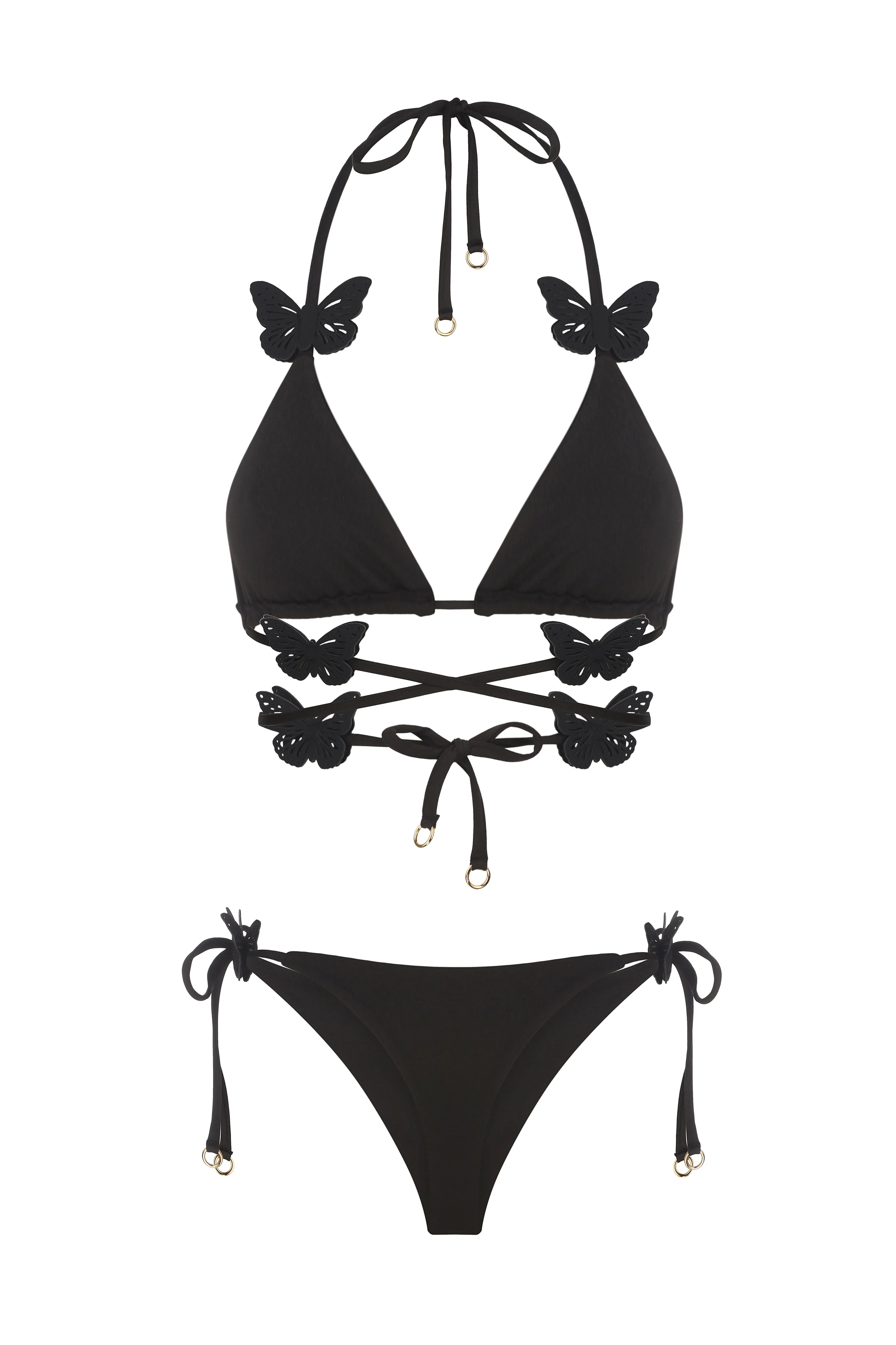 Купальник бікіні чорний sold by PASKAL product image thumbnail 4