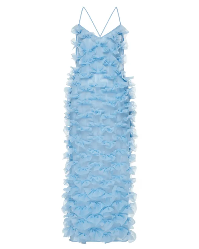 Сукня Fleur de Bow блакитна sold by PASKAL