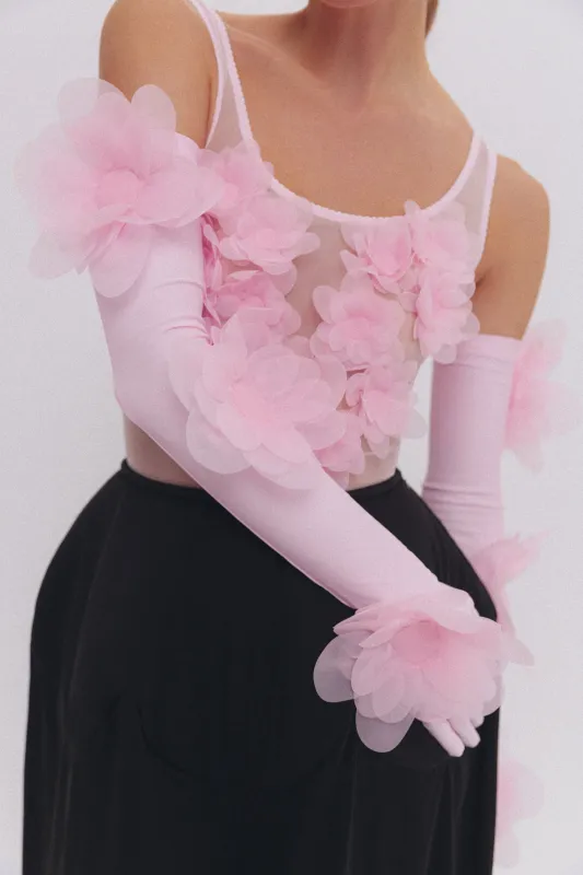 Боді Tiny Peony рожеве sold by PASKAL