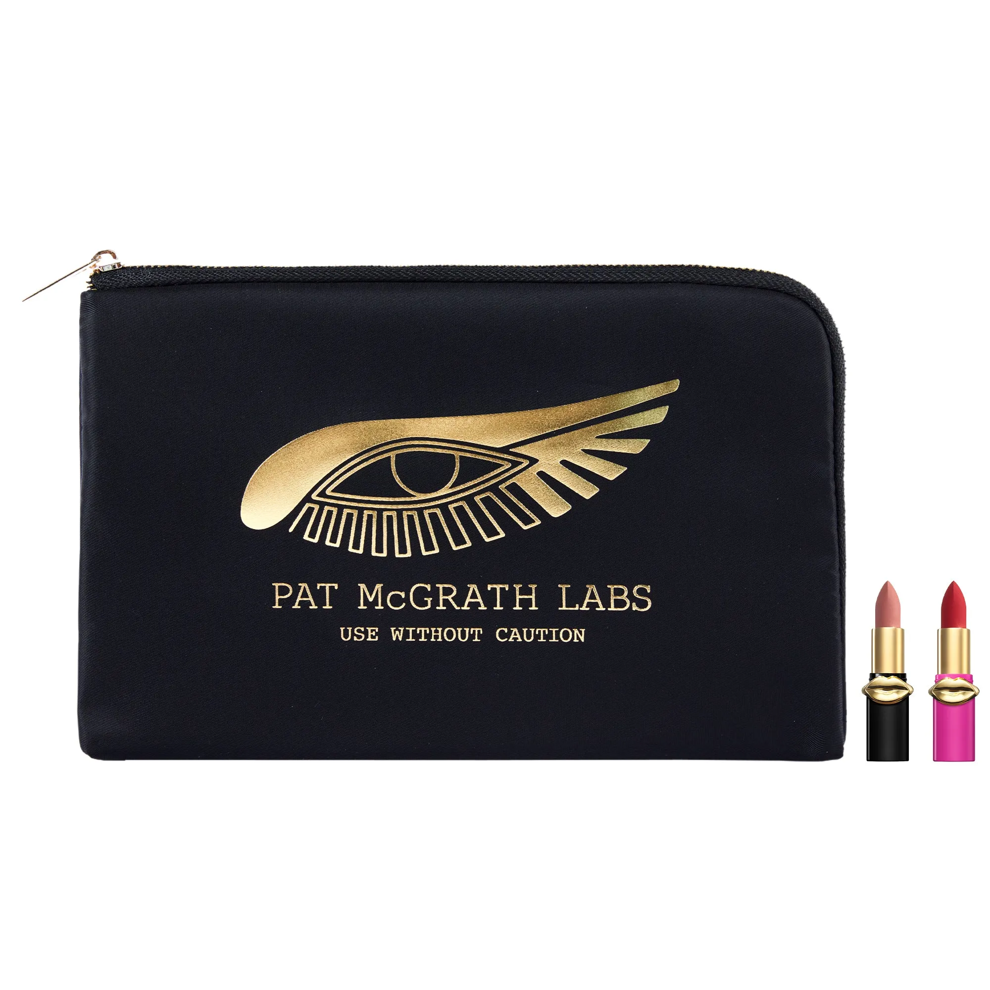 Classic Makeup Bag & Mini Matte Lip Duo sold by Pat McGrath