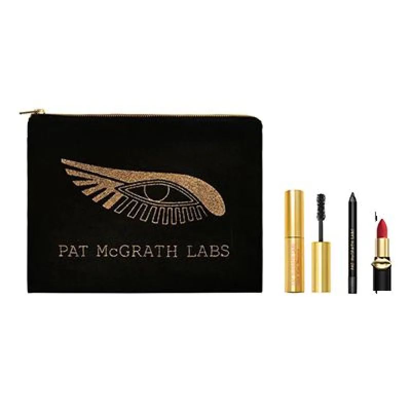Classic Makeup Bag & Mini Essentials Trio sold by Pat McGrath