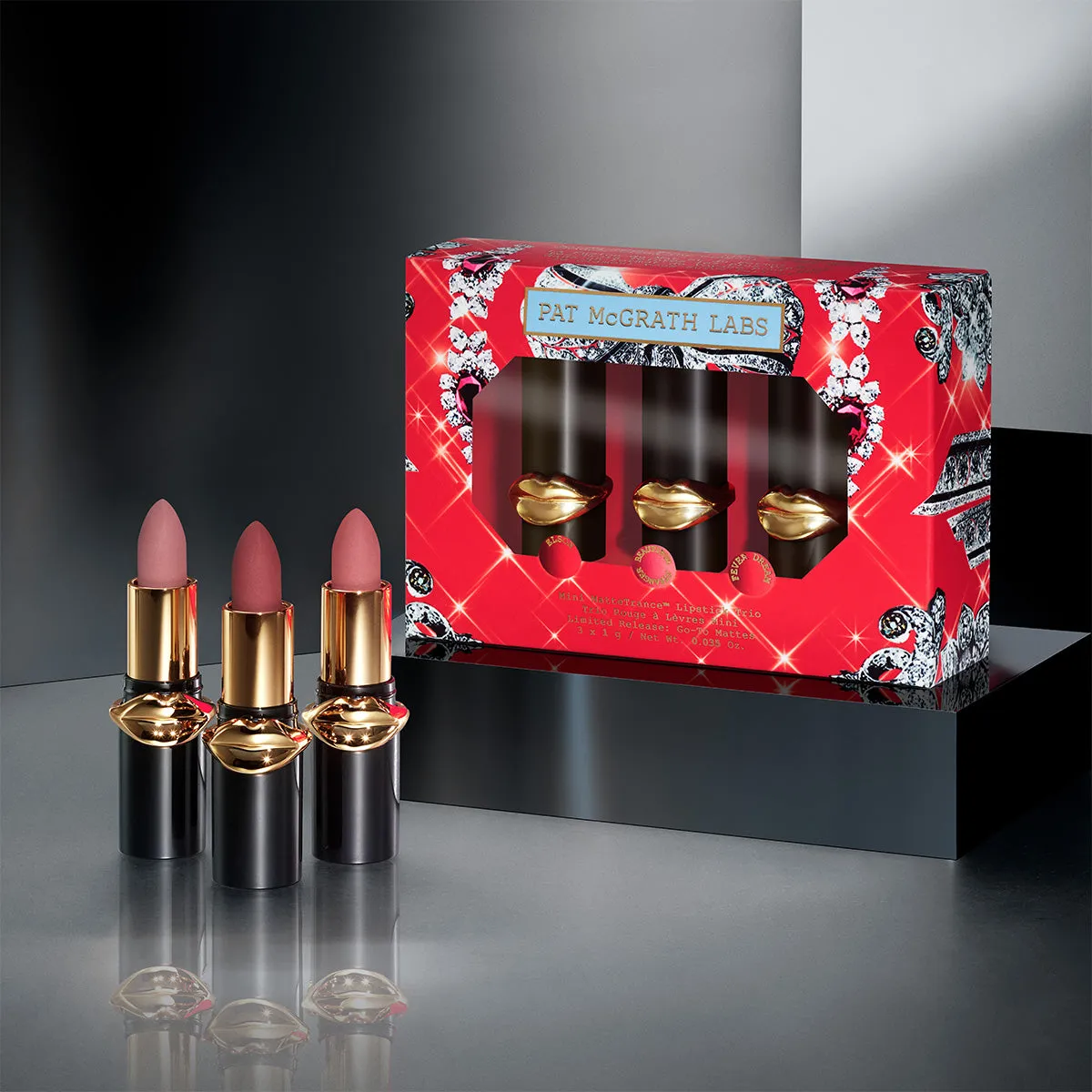 Mini MatteTrance™ Lipstick Trio sold by Pat McGrath product image thumbnail 2