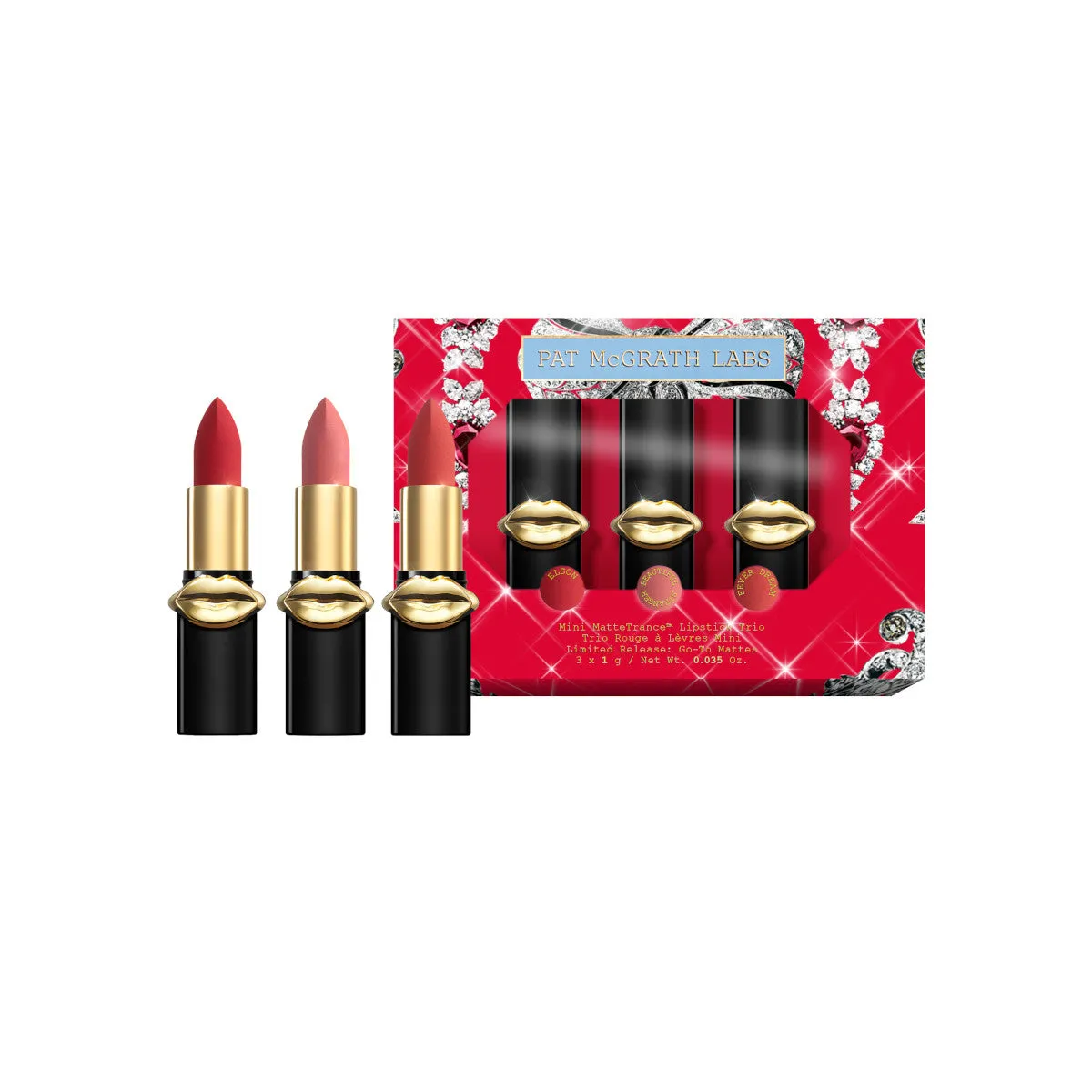 Mini MatteTrance™ Lipstick Trio sold by Pat McGrath