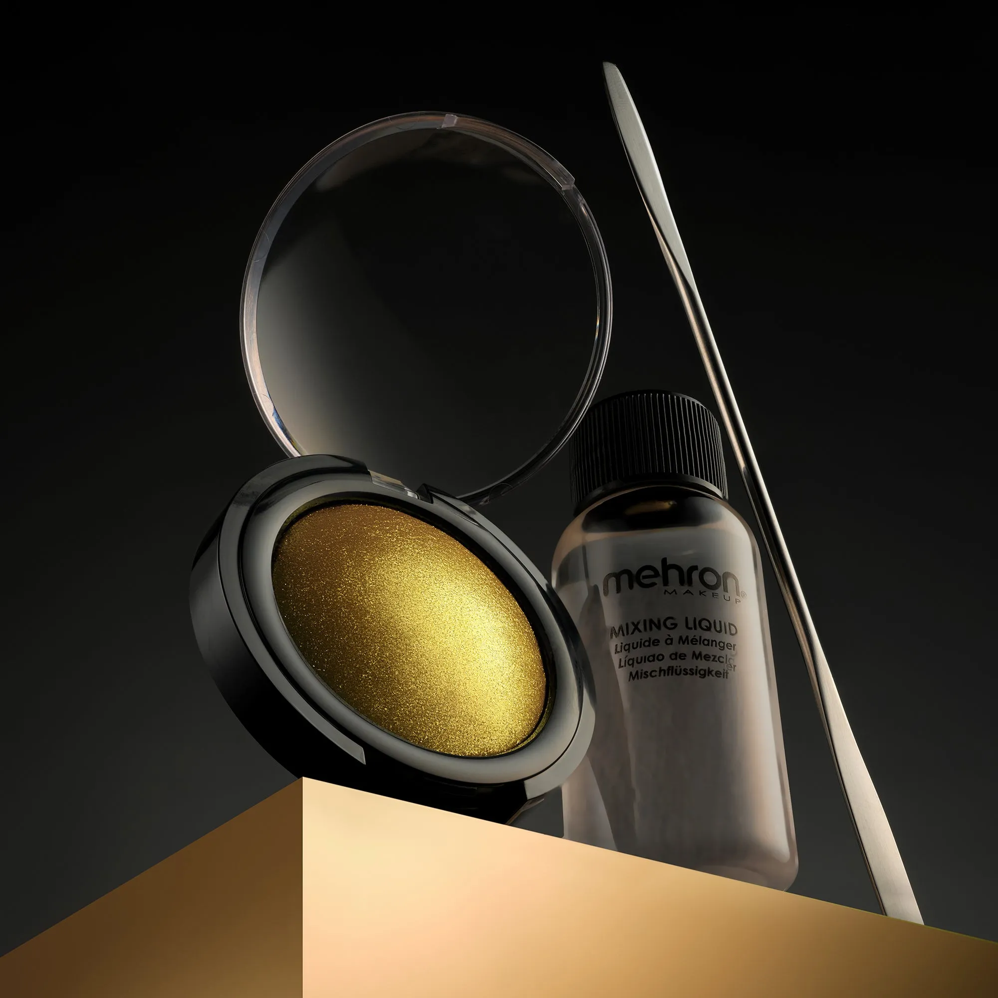 Gold 001 Iconic Eyes: Gold 001, Dark Star Mascara, and PermaGel Eyeliner sold by Pat McGrath product image thumbnail 2