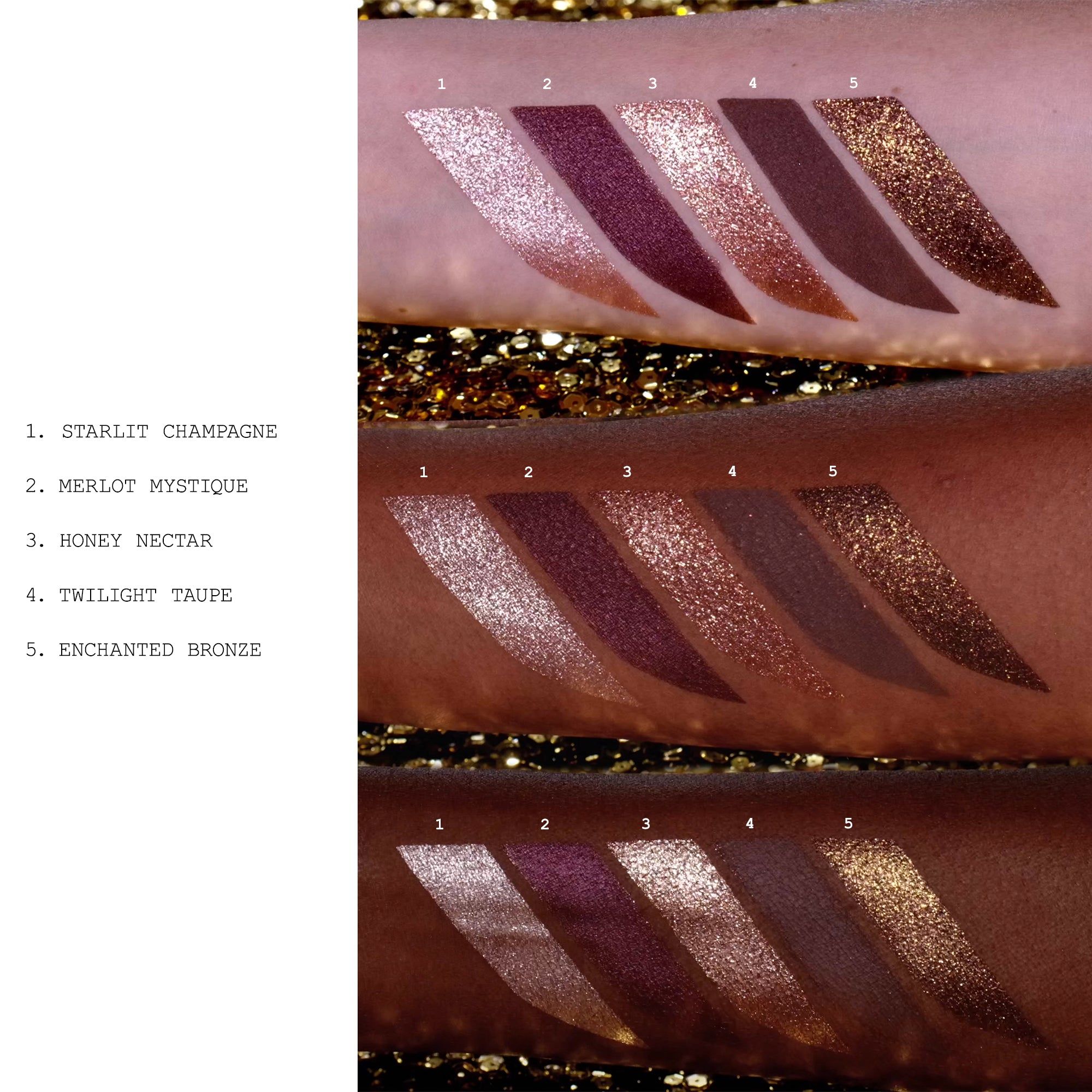 Bijoux Brilliance 5-Pan Eye Shadow Palette Totale sold by Pat McGrath product image thumbnail 5