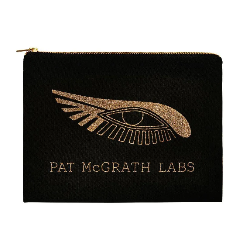 Classic Glitter Appliqué Pouch sold by Pat McGrath