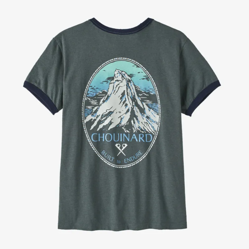 W's Chouinard Crest Ringer Responsibili-Tee® sold by Patagonia