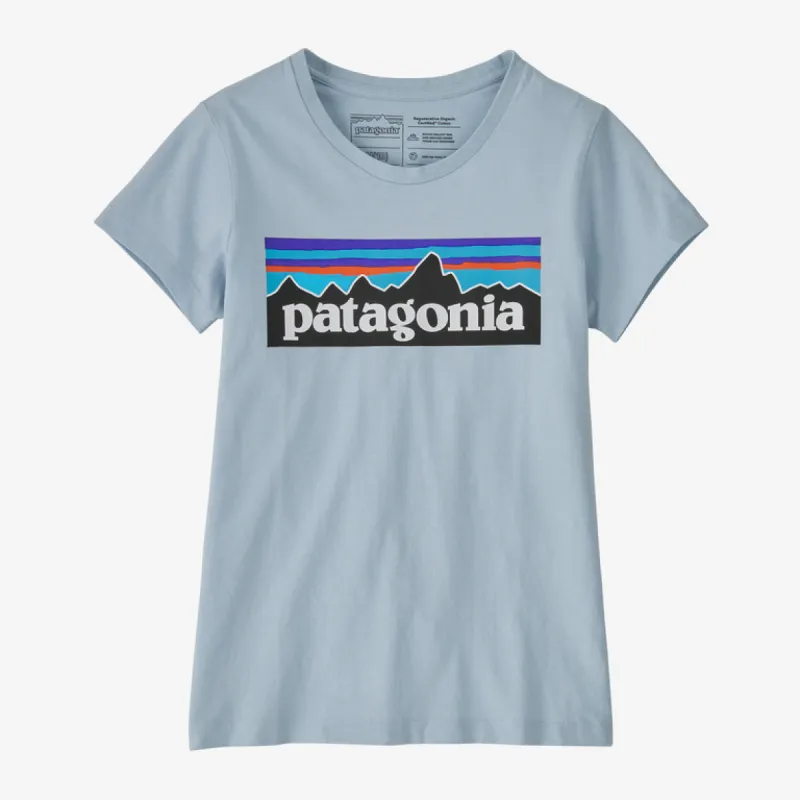 Girls' Regenerative Organic Certified™ Cotton P-6 Logo T-Shirt sold by Patagonia
