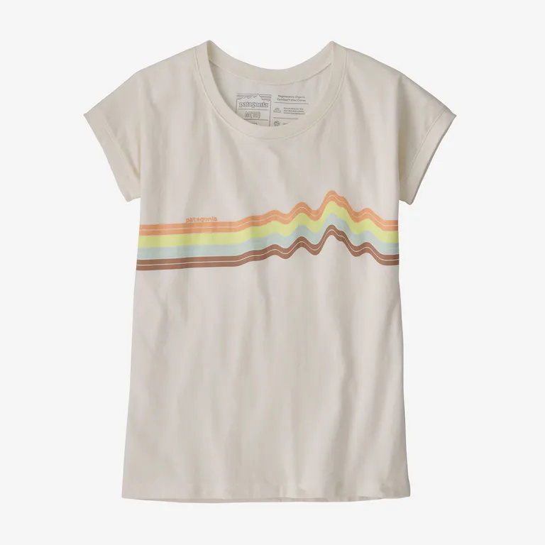 Girls' Regenerative Organic Certified™ Cotton Graphic T-Shirt sold by Patagonia