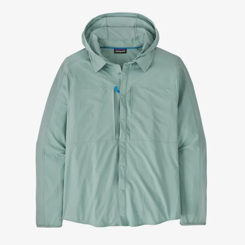 M's River Rambler Hybrid Sun Hoody sold by Patagonia