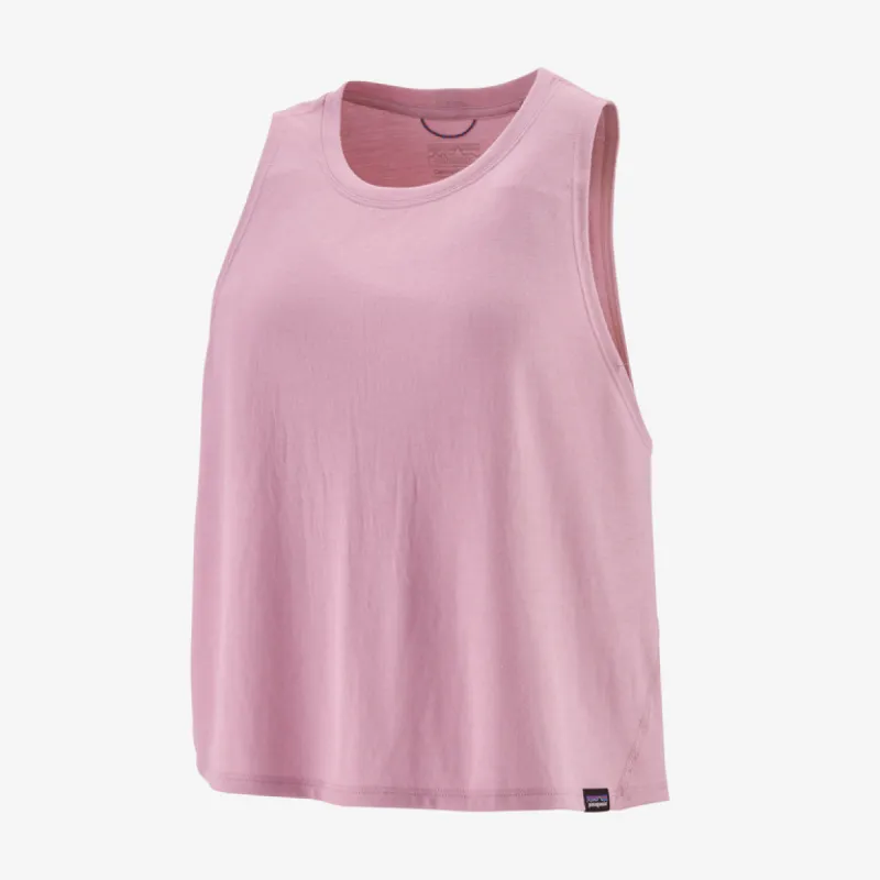 W's Capilene® Cool Trail Cropped Tank sold by Patagonia