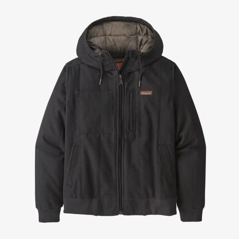 W's All Seasons Hemp Canvas Bomber Hoody Jacket made by Patagonia