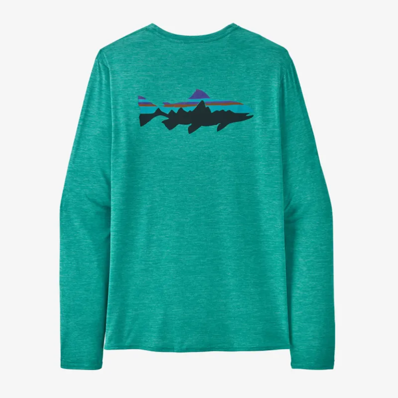 M's Long-Sleeved Capilene® Cool Daily Graphic Shirt - Waters sold by Patagonia