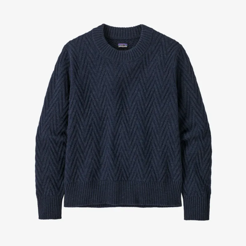 W's Recycled Wool-Blend Crewneck Sweater sold by Patagonia