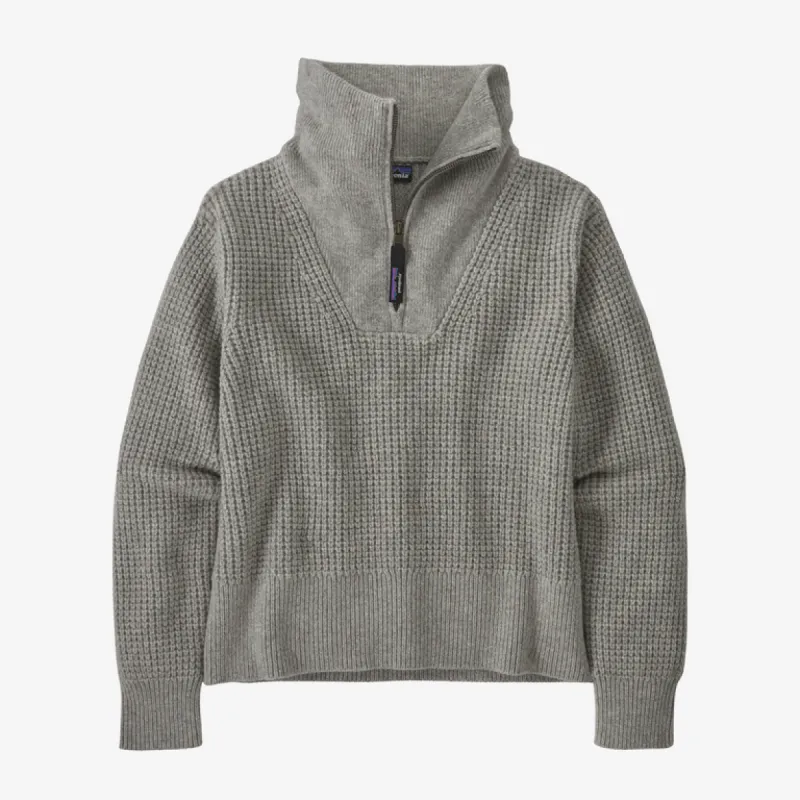 W's Recycled Wool-Blend 1/4-Zip Sweater sold by Patagonia
