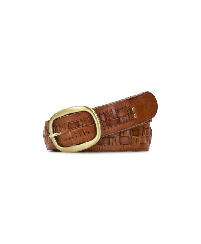 Rittana Belt - Woven - Tan made by Patricia Nash