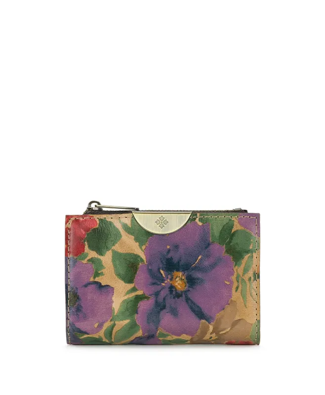 Busalla Wallet - French Hydrangeas sold by Patricia Nash